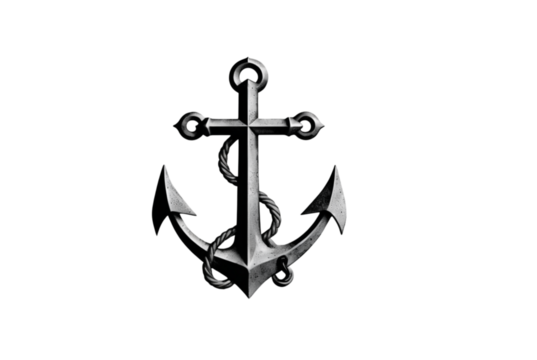 Iron anchor cross unites hearts.png