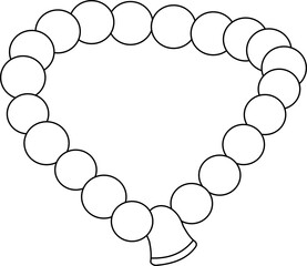 Line Illustration of Ramadan Ornament