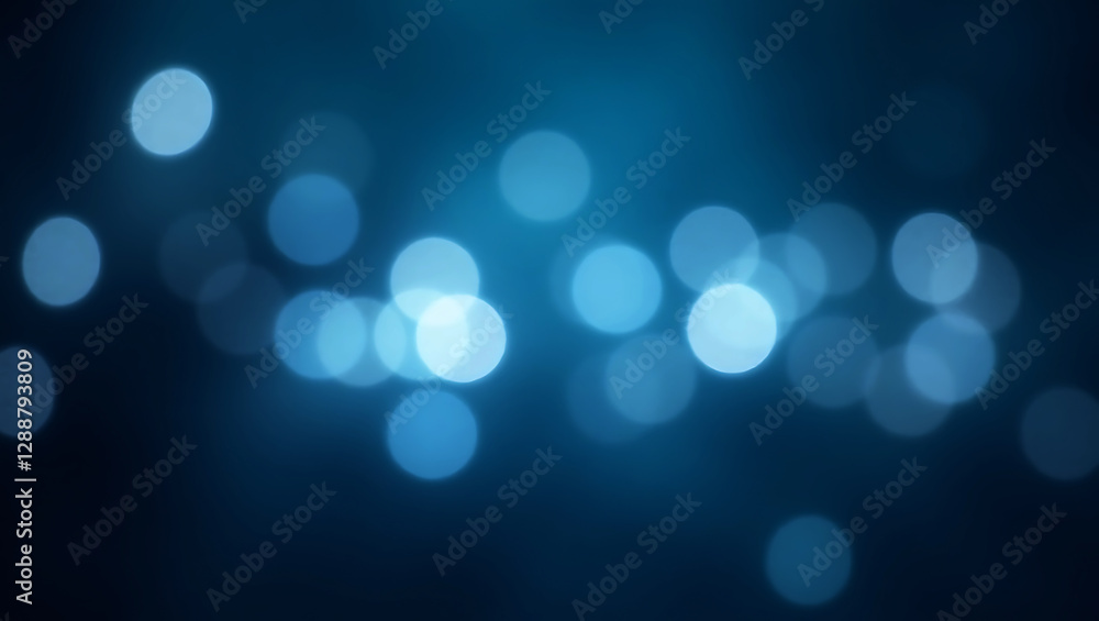 Poster abstract blue background with white dot pattern and gradient texture - technology-inspired light and