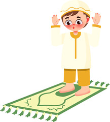 Muslim Character Illustration