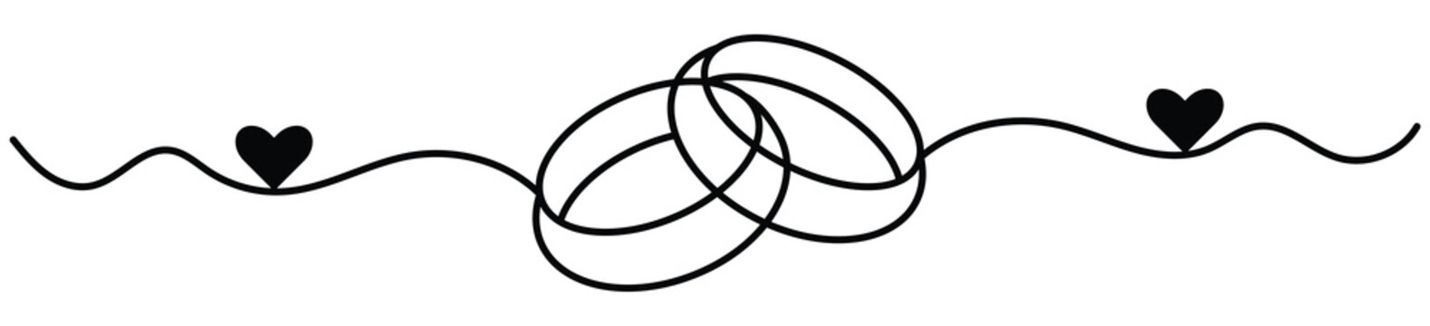 recommend clip art: Wedding ring line art vector illustration. Romantic elegance concept and symbol proposal engagement and love marriage in simple linear style. pair of a wedding ring, Engagement ring. 