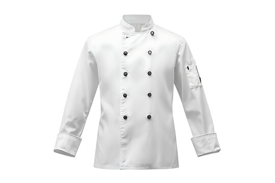 Professional White Chef Jacket, Ready for Print or Mockup