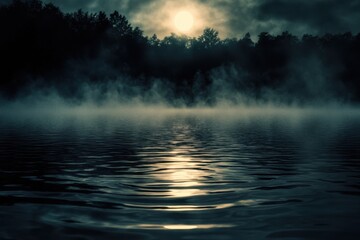 Fototapeta premium Moonlit Reflections