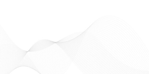 Abstract grey wavy lines on transparent background. Digital frequency track equalizer. Abstract frequency sound wave lines and twisted curve lines background. Abstract business wave curve lines. 