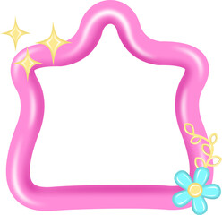 3D Frame Illustration