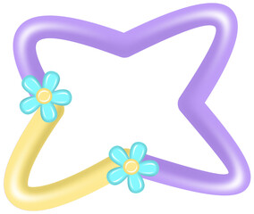 3D Frame Illustration