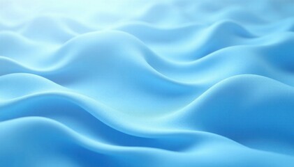 Obraz premium Subtle, flowing light blue wave pattern Seamless repeat , brushstroke, pattern, graphic