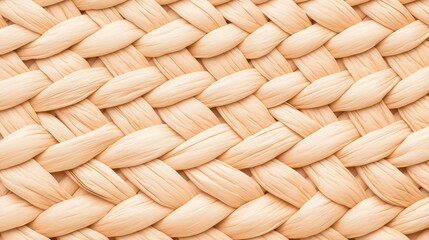Textured Woven Background in Warm Natural Beige Color Tones