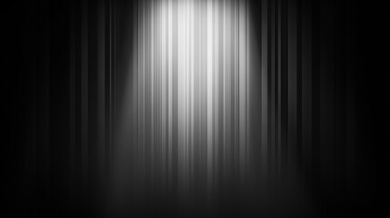 Dramatic spotlight illuminating a dark stage with flowing curtains, creating a theatrical atmosphere