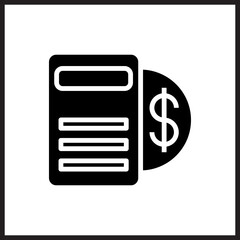Financial Planning icon Design