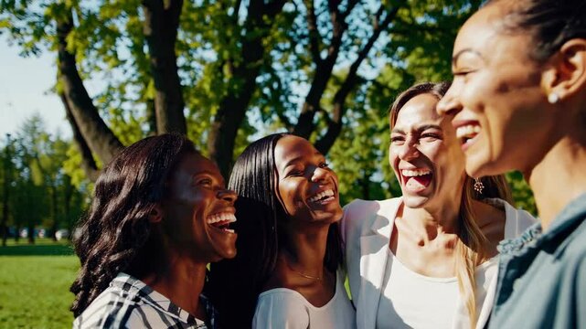 The Joyful Women in Laughter.