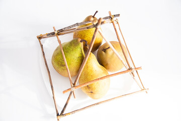 Photos of Mango pear on a plate