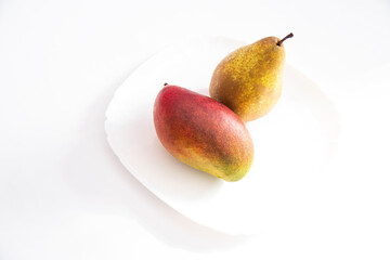 Photos of Mango pear on a plate
