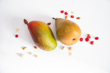 Photos of Mango pear on a plate