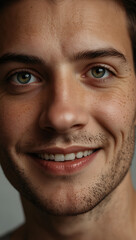 Obraz premium close up portrait of a young man