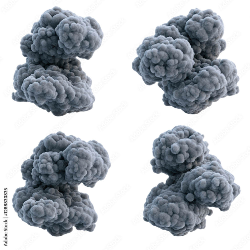 Poster high resolution smoke png transparent background for graphic design and digital art projects isolate