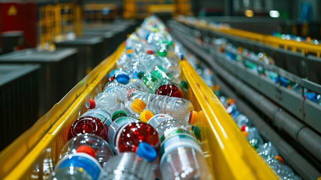 A sustainable bioenergy plant processing waste materials, highlighting the efficiency of waste-to-energy technology in reducing environmental impact ,8K