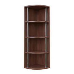 Corner Shelf, 3d illustration isolated on white background