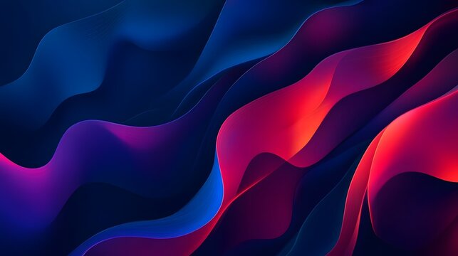 Mesmerizing Abstract Gradient Background with Colorful Geometric Shapes