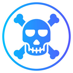 toxic gradient icon