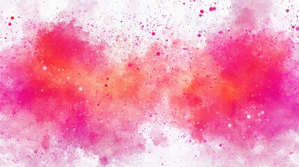 Obraz premium Colorful Abstract Background with Splashes of Pink and Orange Hues