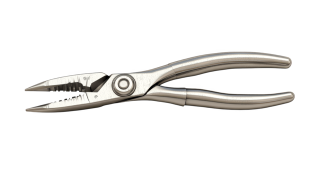 Sharp scissors closeup, vibrant blue and green background creates striking visual contrast with metallic blades
