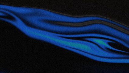 Abstract modern blue background grainy texture on dark background