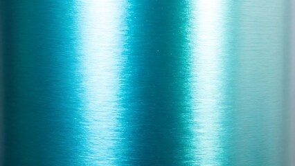 Glossy turquoise brushed metallic texture with a shimmering reflective effect suitable for creative branding technology and product design