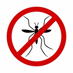 No Mosquito icon. Design image