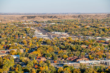 Highway 50 Snaking Through Canon City Colorado