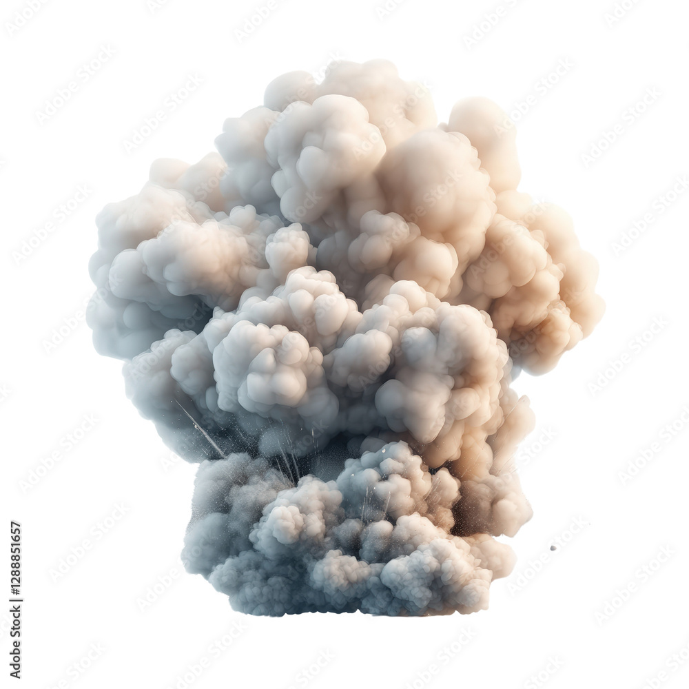Poster black background with a swirling cloud of smoke creating an artistic abstract pattern and texture is