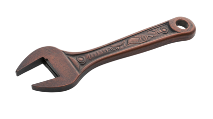 Rustic hammer on plaid, essential carpentry tool for diy and construction. closeup of a with wooden handle on plaid background. keywords, hammer, wood, tool, diy