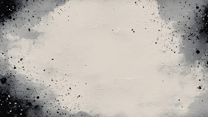 Abstract grunge black and white distressed texture background