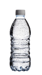 Isolated Sparkling Bottled Water
