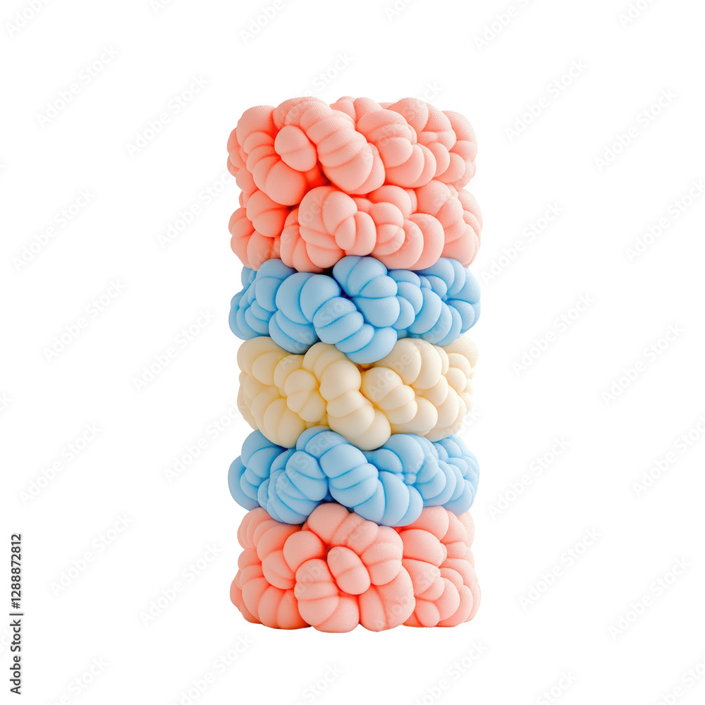 Poster stack of colorful balls arranged on a black background showcasing various sizes and colors isolated 