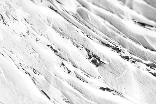 Abstract Transparent  and white liquid texture.