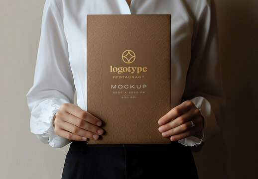 Restaurant Menu Branding Mockup