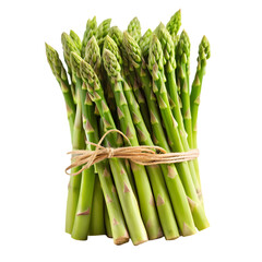 Fresh Green Asparagus - Buy Online isolated on transparent background