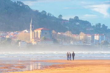 Momentos para compartir frente a Mundaka, Pais Vasco
