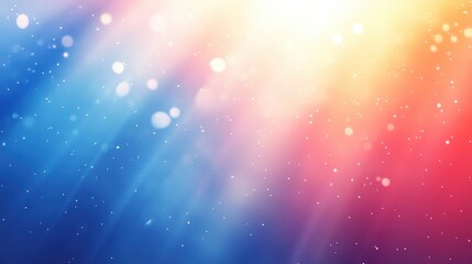 Fototapeta premium A mesmerizing tapestry of swirling blues, greens, yellows, and reds dances dynamically in this abstract masterpiece, offering a vivid explosion of color. Bright hues intermingle to create an energetic
