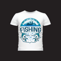 Fishing t-shirt design template fishing vector design, Fishing T-shirt Designs