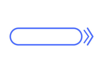 Arrow Box Rounded Flow Icon