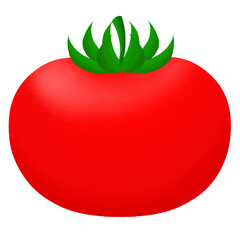tomato isolated on white, red tomato isolated on white, tomato sticker, tomato on blank, isolated on white background