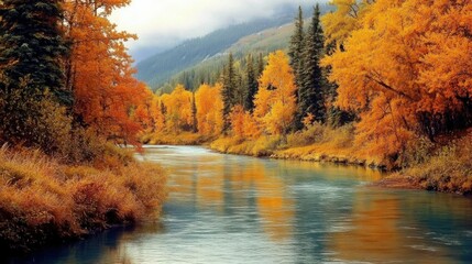 Copper River Salmon Fishery in Wrangell-St. Elias National Park: Autumn Destination in Alaska, USA