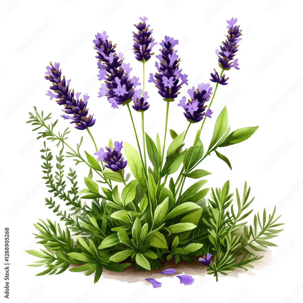 Aufkleber bunch of purple flowers arranged on a solid black background creating a striking visual contrast iso