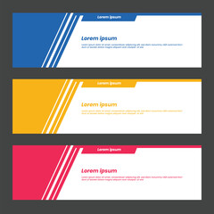 Vector Abstract Background Colorful For Banner Business And Social Media