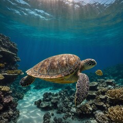 green sea turtle