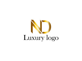 Letter luxury logo collection