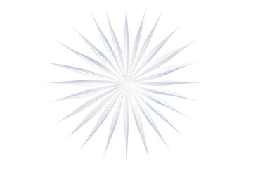 Fototapeta premium Abstract blue starburst fractal design.