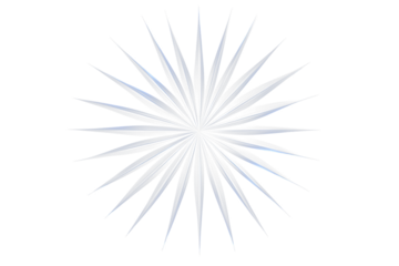 Abstract blue starburst fractal design.